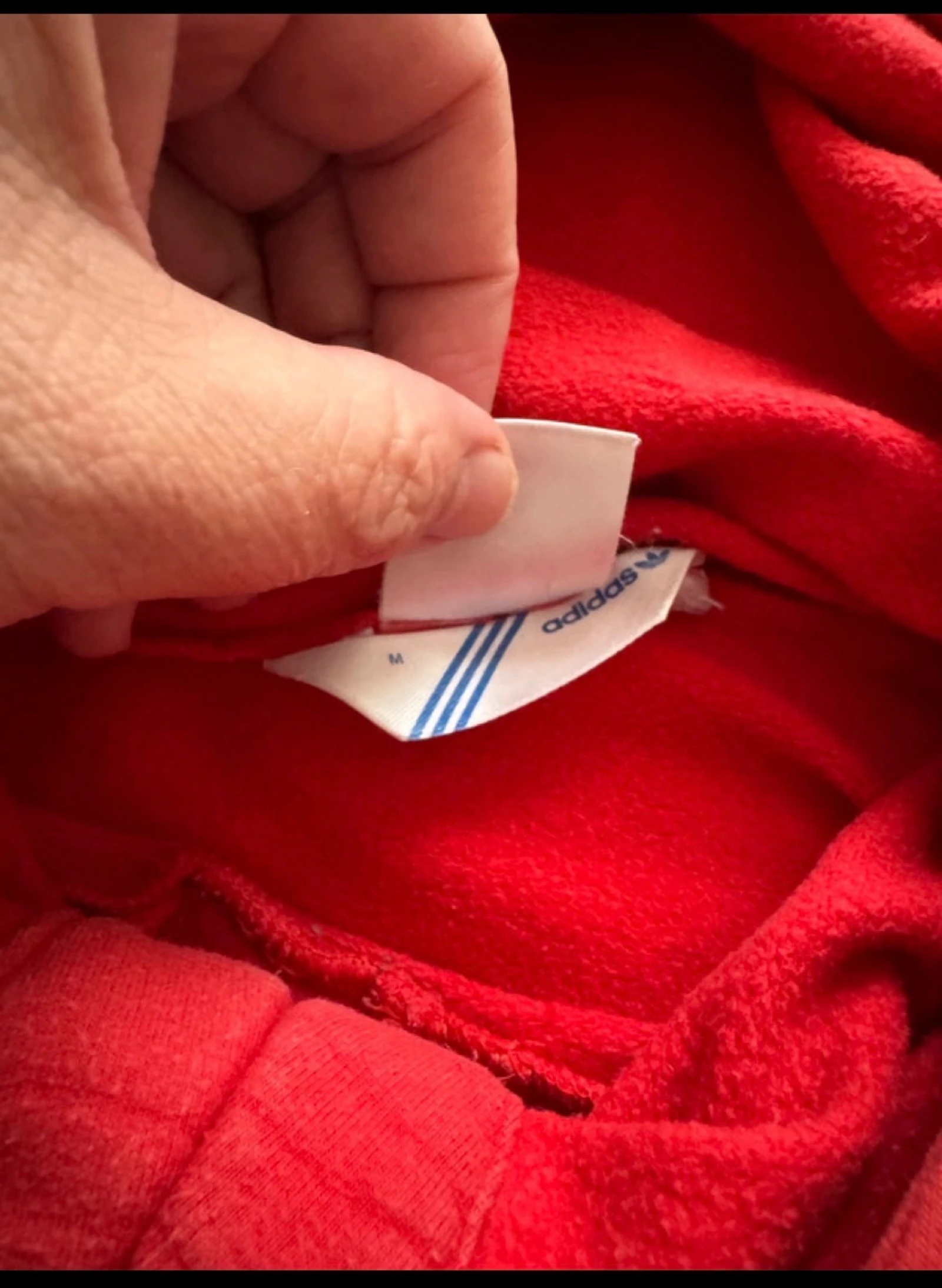 🔥Sudadera Adidas vermelha Tamanho M - Perfeito Estado🔥 – photo 5